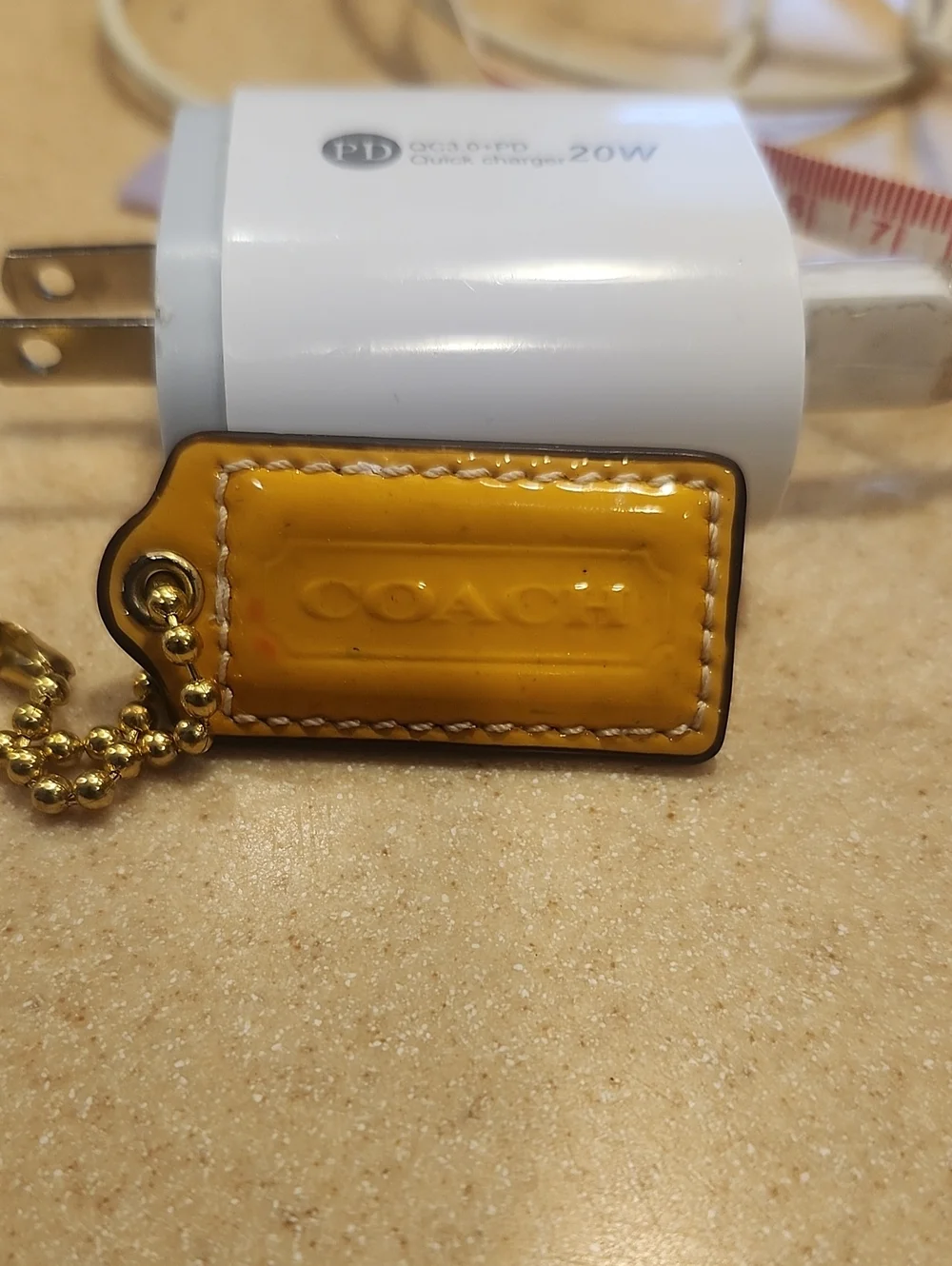 COACH Yellow Patent Leather 2